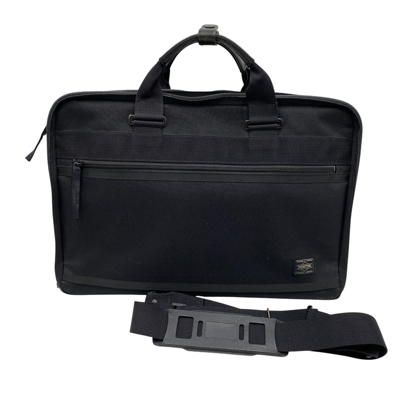 【中古品】【メンズ】 PORTER ポーター 550-08959 CLIP クリップ 2WAY BRIEFCASE ブリーフケース カバン 鞄 188-260617-ya-06-izu カラー：BLACK 万代Net店｜万代Net店