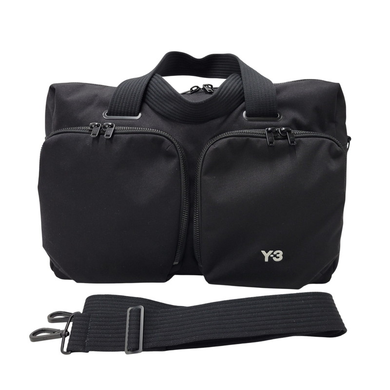 【中古品】【メンズ/レディース】 Y-3 ワイスリー HOLDALL 3WAY TRAVEL BOSTON BAG IR5793 トラベル ボストンバッグ カバン 鞄 188-260618-as-02-izu カラー:ブラック 万代Net店|万代Net店