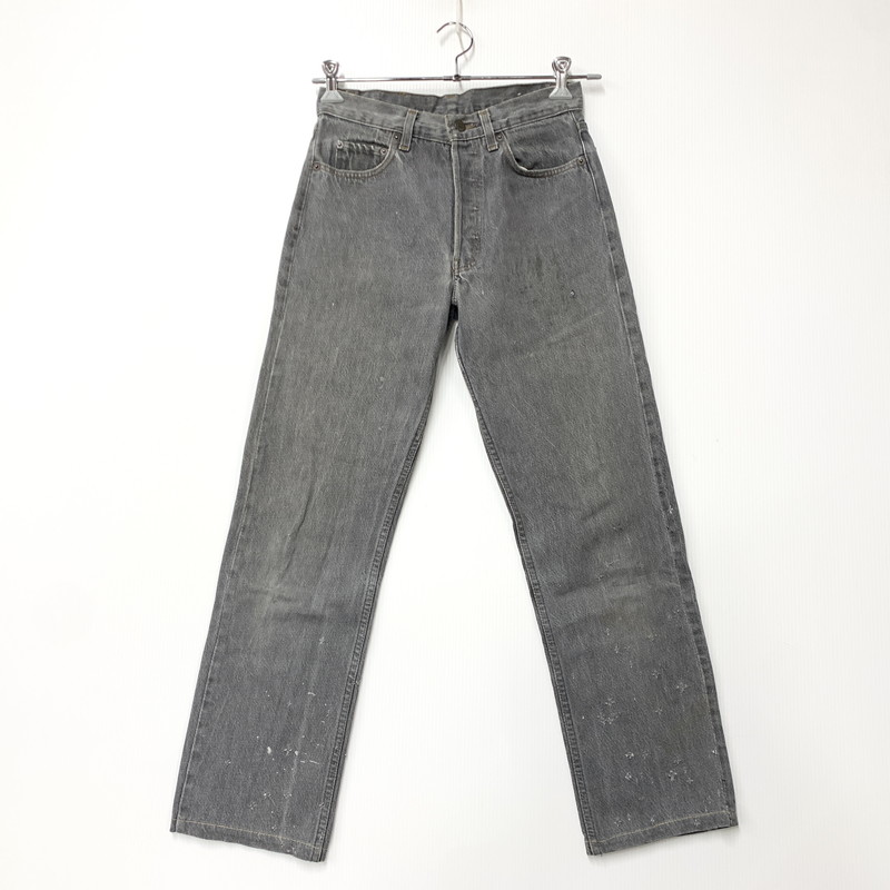 【中古品】【メンズ】 LEVI'S リーバイス 501-0658 刻印653 USA製 80&rsquo;S DENIM PANTS デニム パンツ ズボン ボトムス 157-260620-ya-05-izu サイズ：30&times;34 カラー：ブラック 万代Net店｜万代Net店