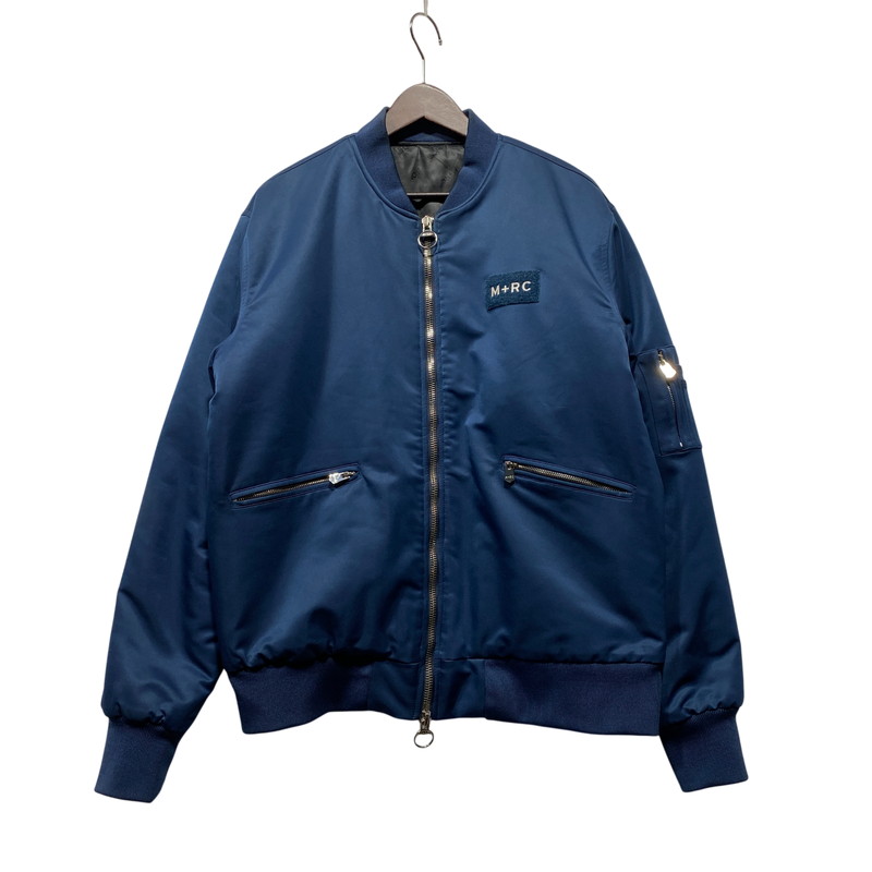 【中古品】【メンズ】 M+RC NOIR マルシェノア MA-1 BOMBER JACKET エムエーワン ボンバー ジャケット アウター 142-260624-cs-01-izu サイズ：L カラー：ブルー 万代Net店｜万代Net店
