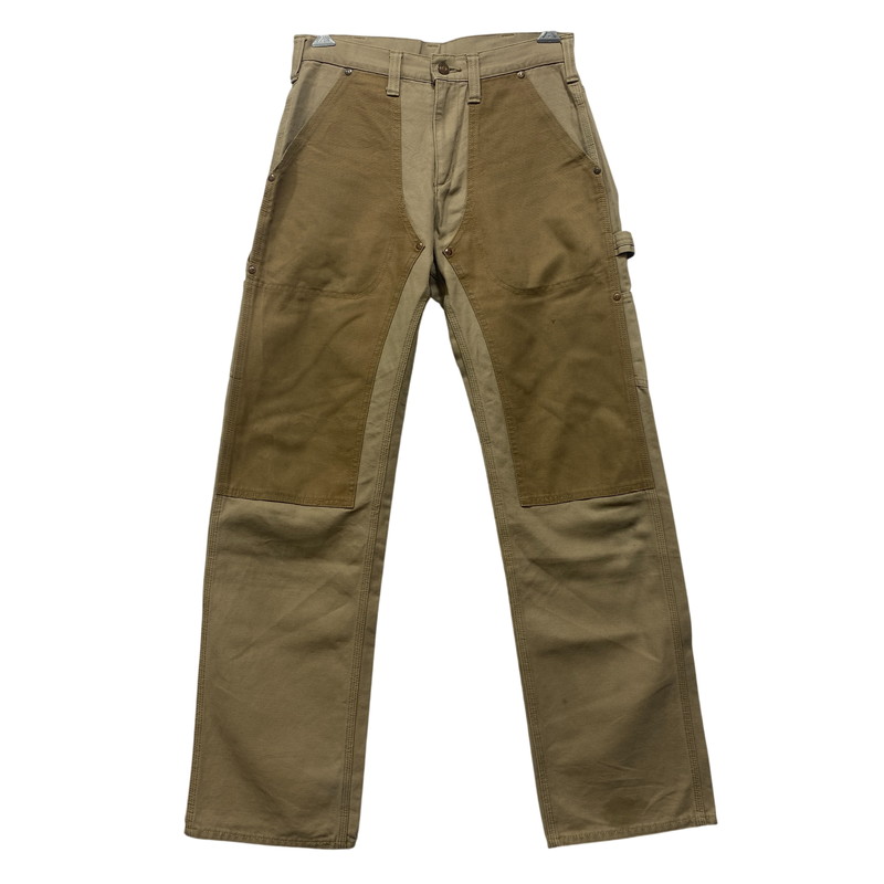 【中古品】【メンズ】 KOJIMA GENES 児島ジーンズ DUCK DOUBLE KNEE PAINTER PANTS ダック ダブルニー ペインターパンツ 156-260708-as-03-izu サイズ：30 カラー：ベージュ 万代Net店｜万代Net店