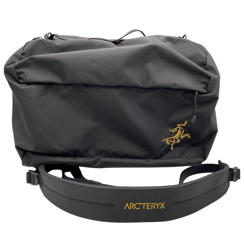 【中古品】【メンズ/レディース】 ARC'TERYX アークテリクス X000010352 INDEX 40 BOULDERING BAG インデックス ボルダリング バッグ カバン 188-260713-kh-02-izu カラー:ブラック 万代Net店|万代Net店