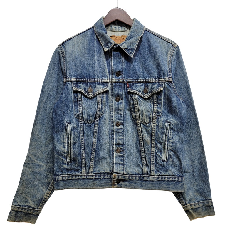 【中古品】【メンズ】 Levi\'s リーバイス SMALL-E DENIM TRUCKER JACKET 70706-0216 デニムトラッカージャケット 不均等V 146-260718-as-11-izu サイズ：20 カラー：インディゴ 万代Net店｜万代Net店