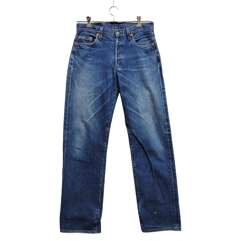 【中古品】【メンズ】 Levi's リーバイス BIG E 501 DENIM PANTS デニムパンツ ジーンズ 刻印555 USA製 110周年記念 157-260720-as-14-izu カラー：インディゴ 万代Net店｜万代Net店 15,620円