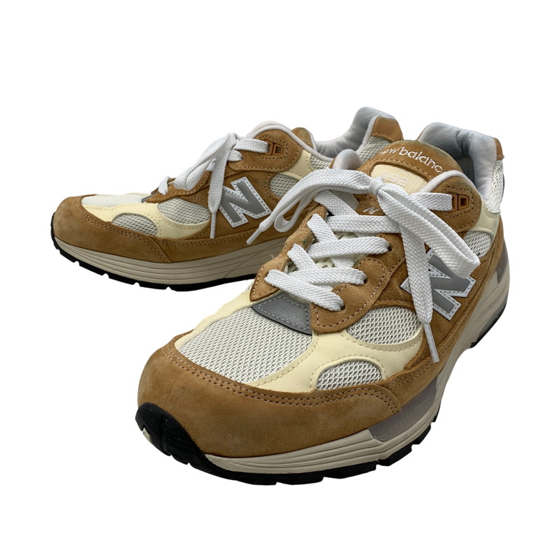 【中古品】【メンズ】 NEW BALANCE ニューバランス U992CC USA製 992 スニーカー シューズ 靴 162-260722-cs-01-izu サイズ:27cm カラー:SWEET CARAMEL/CALCIUM 万代Net店|万代Net店
