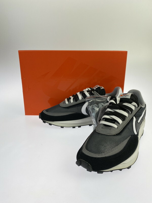 Nike×Sacai LDwaffle スニーカー　黒　26cm NIKE sacai x LD WAFFLE サカイ ナイキ ワッフル BLACK/ANTHRACITE