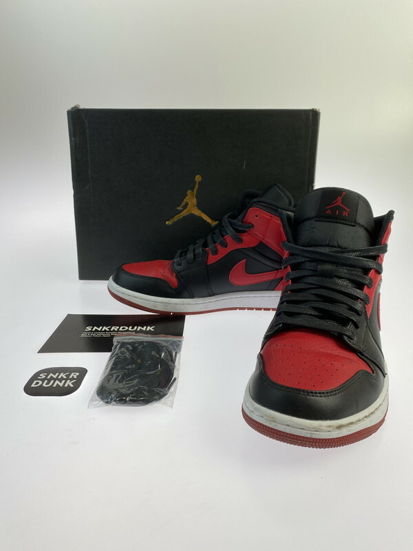 【楽天市場】【中古】【メンズ】 NIKE ナイキ 554724-074 AIR JORDAN 1 MID SNEAKERS スニーカー ...