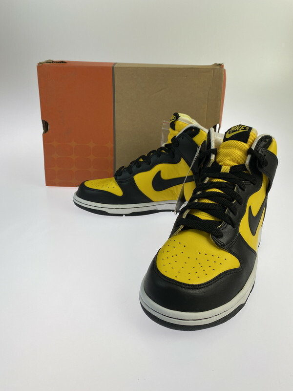 【中古美品】【メンズ】  2005年製 DUNK HIGH 309432-701 ダンクハイ スニーカー 靴 160-240508-jt-13-時間 大きさ：US 8.5 26.5糎 色つや：VARSITY MAIZE/BLACK/WHITE 生生世世Net店
