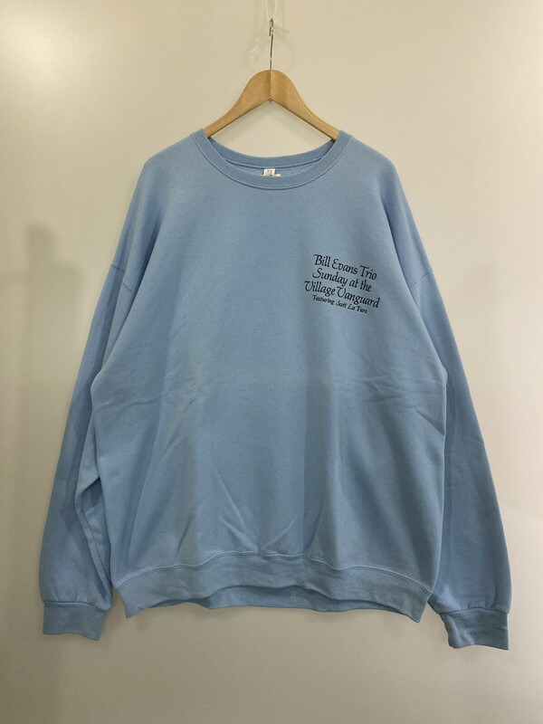 楽天市場】【中古】【メンズ】 WACKO MARIA ワコマリア ×BILL EVANS ビル・エヴァンス 21AW CREW NECK SWEAT  SHIRT(TYPE-3) クルーネック スウェット シャツ トップス スウェット 142-240703-jt-08-min サイズ：２XL  カラー：ライトブルー 水色 万代Net店 : 万代Net店