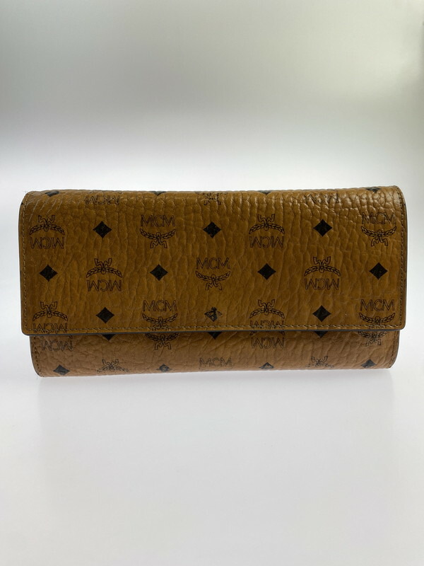 楽天市場】【中古】【良い】 MCM エムシーエム 財布 長財布 二
