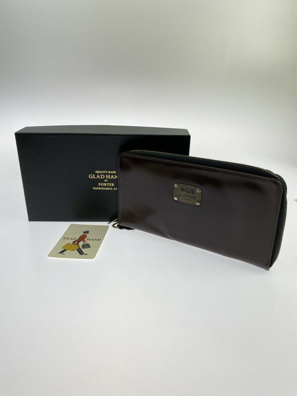 楽天市場】【中古】【メンズ】 GLADHAND＆CO. × PORTER GH BELONGINGS COIN CASE グラッドハンド ポーター  ビロンギングス コインケース 財布 200-240904-yn-01-min カラー：BROWN 万代Net店 : 万代Net店