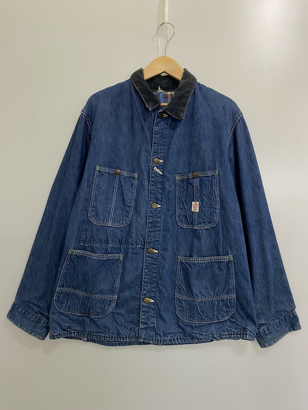 ジャケット・アウター DUBBLE WARE 60's vintage denim coverall 60s DUBBLE WARE Blanket Lined Denim Chore Jacket | Wonder
