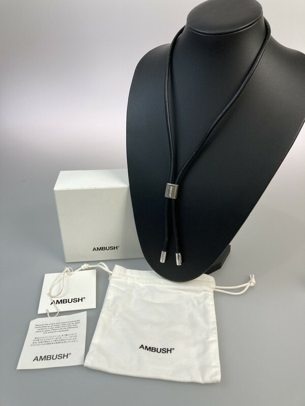 アンブッシュambush ネックレス　pow チェーン 楽天市場】AMBUSH(アンブッシュ) POW! CHAIN ロゴ ブラック