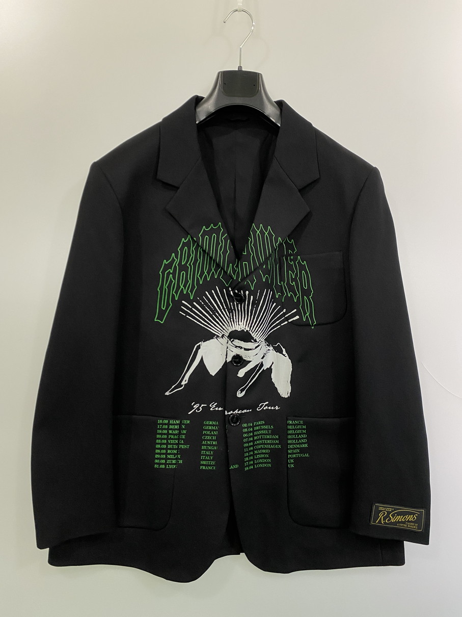 35万 21AW プラダ ラフシモンズ テクニカルナイロン テーラードジャケット 楽天市場】【ラフ シモンズ】RAF SIMONS 2002SS ウール シングル