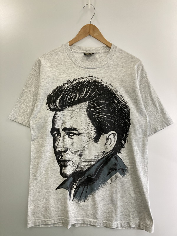 【中古品】【メンズ】 JAMES DEAN 90S MOSQUITOHEAD HUGE PRINT TEE ジェームス ディーン 90年代 モスキートヘッド ハグ プリント Tシャツ トップス 146-250522-jt-19-min サイズ：L カラー：ホワイト 万代Net店｜万代Net店