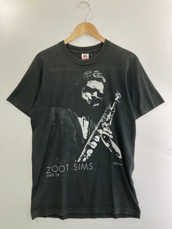 百貨店SALE 30%OFF~【中古品】【メンズ】  ZOOT SIMS ズート・シムズ 90S HERMAN LEONARD PHOTO JAZZ TEE 90年月日 ハーマン・レオナルド 映し絵 ズージャー ティーシャツ メンズ 半袖 トップス 146-250529-em-09-時間 大きさ：M 色つや：黒いこと 生生世世Net店
