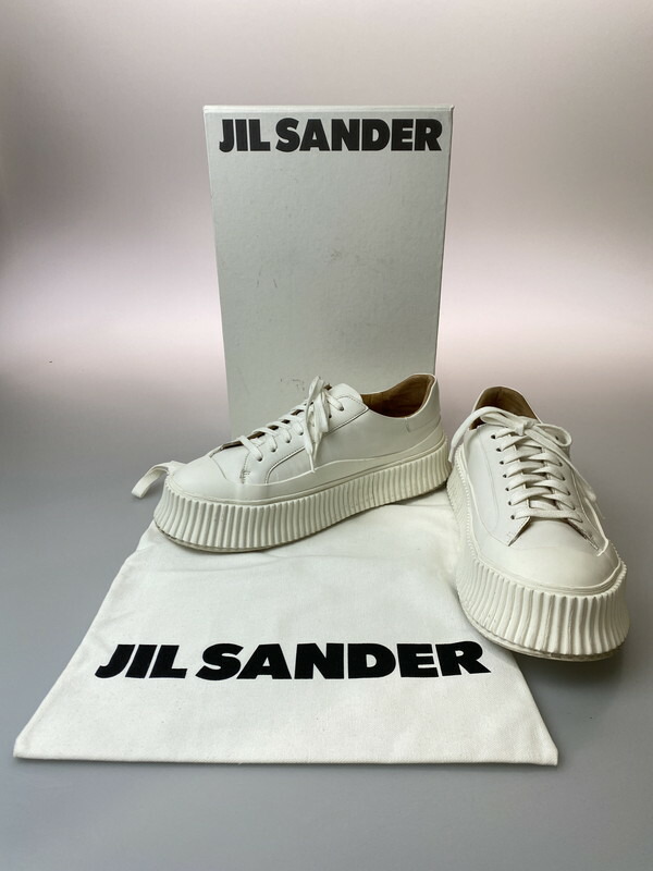 楽天市場】ジルサンダー JIL SANDER スニーカー ホワイト メンズ 楽天市場】ジルサンダー JIL SANDER スニーカー ホワイト メンズ