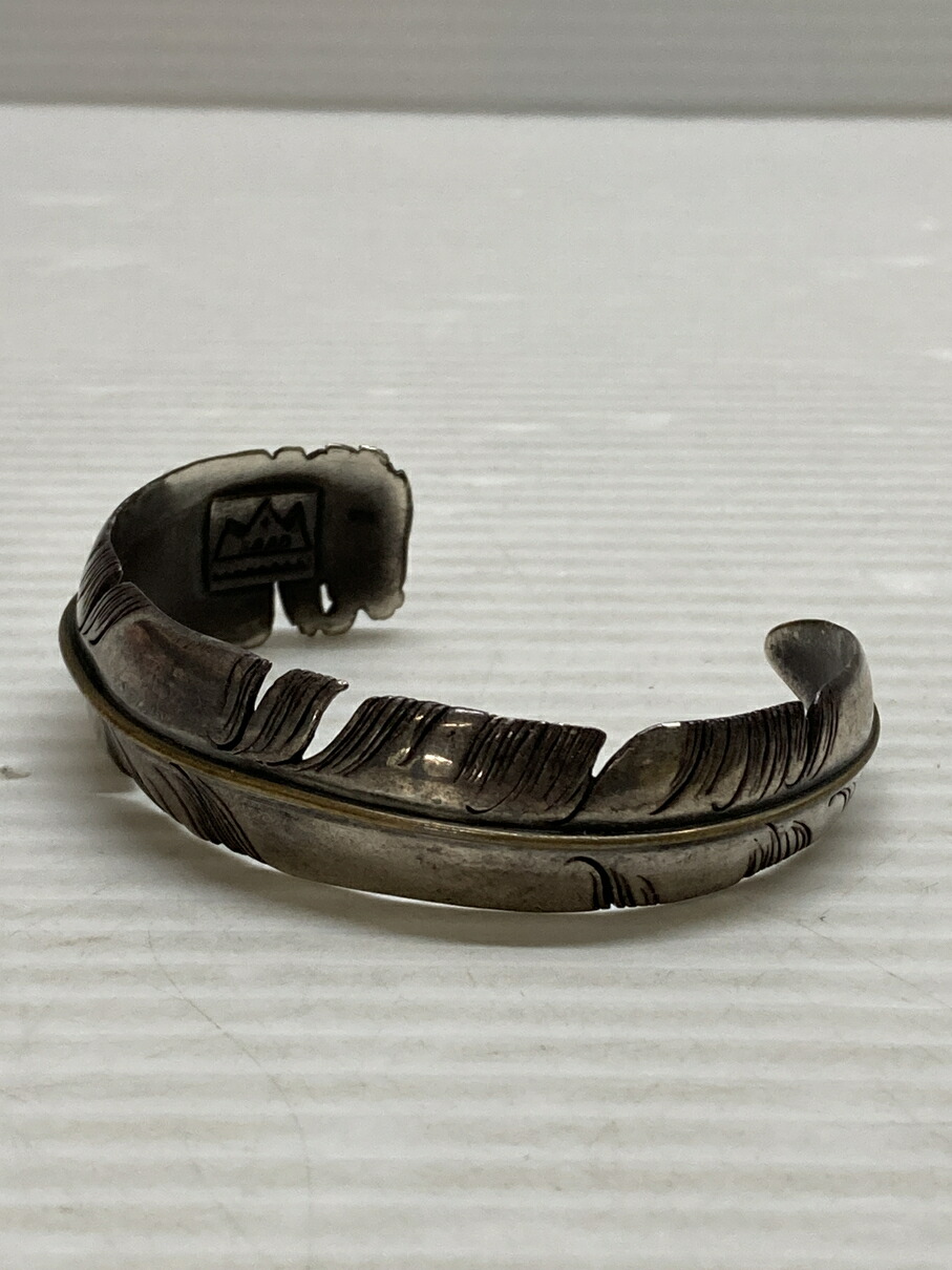 インディアンジュエリー　バングル　シルバー　SAAD 楽天市場】【中古】SAAD インディアン バングル シルバー サード