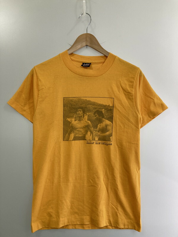 【中古品】【メンズ】 FRUIT OF THE LOOM フルーツオブルーム ENTER THE DRAGON 90S MOVIE TEE ショートスリーブ 146-250615-AS-11-min サイズ：S カラー：オレンジ 万代Net店