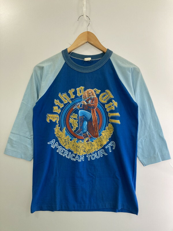 百貨店SALE 30%OFF~【現況乗り合い船品】【メンズ】  JETTHRD TULL ジェスロタル 1979 STORMWATCH TOUR TEE 二分の一衣袂 146-250615-AS-10-時間 大きさ：M 色つや：青碧系 生生世世Net店