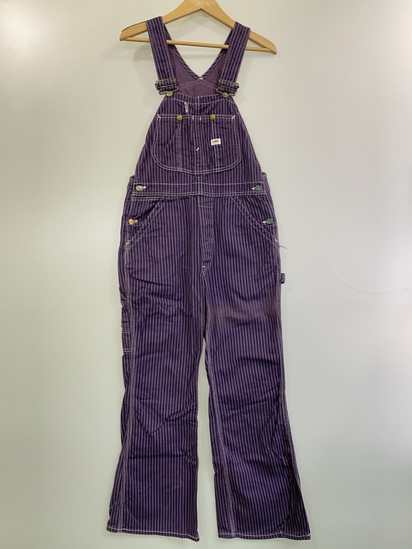【美品】Lee(リー)70sヒッコリーオーバーオール/アメリカ製/ヴィンテージ Lee 未使用デッドストック LEE ヒッコリー オーバーオール リー