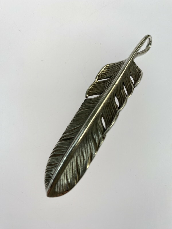 【美品】TMT フェザーネックレス シルバー imgrc0113998198.jpg