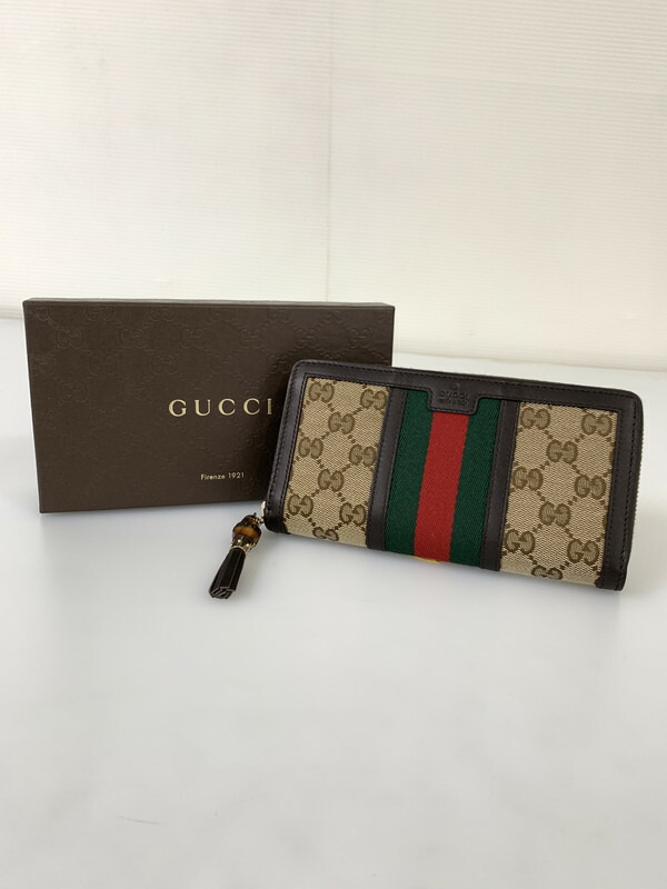 楽天市場】【未使用品】【財布】GUCCI グッチ バンブータッセル バイ