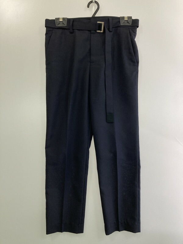 楽天市場】【中古】sacai 24SS Nylon Twill Pants ワイドパンツ