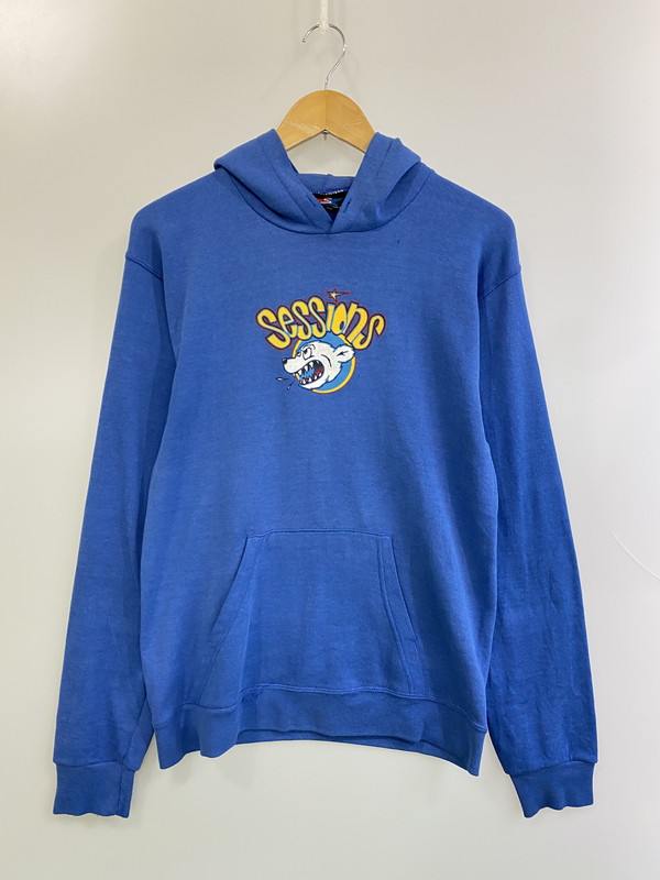 百貨店SALE 30%OFF~【中古品】【メンズ】  SESSIONS SKATEBOARDS セッションズ 滑るゲーム盤 80-90年月日 HOODIEフーディ パーカー トップス 146-250807-jt-26-時間 色合い：青色 未来永劫Net店