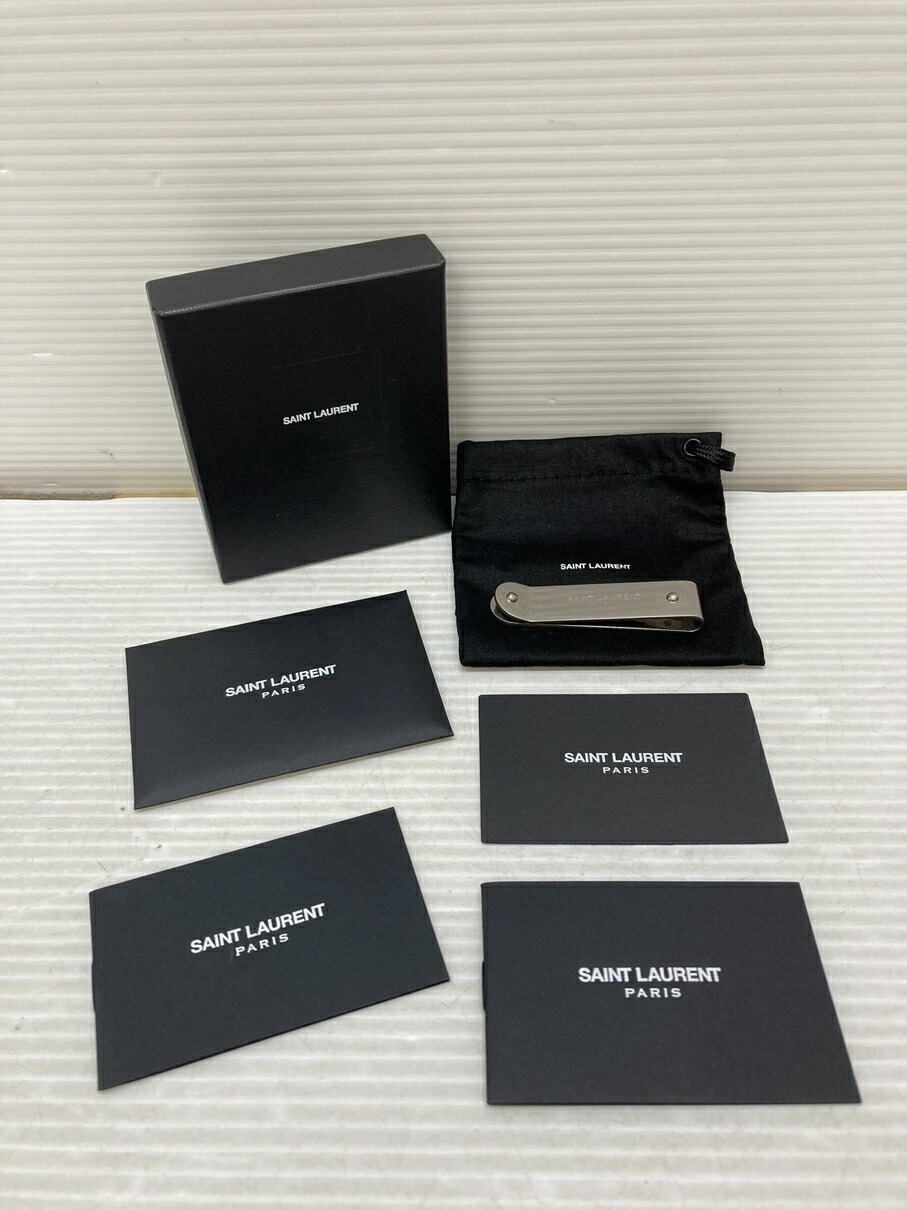 楽天市場】サンローラン・パリ ビルクリップ ウォレット 378005【A  