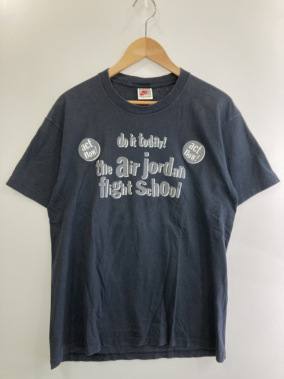 【中古品】【メンズ】 NIKE ナイキ 90S AIR JORDAN FLIGHT SCHOOL TEE Tシャツ トップス 146-250816-ks-31-min サイズ：M 万代Net店
