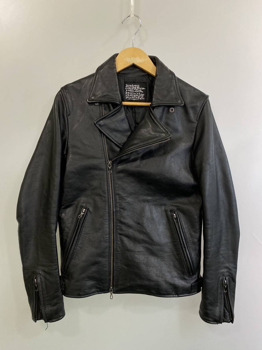 楽天市場】S【nano・universe GOAT SKIN LEATHER JACKET