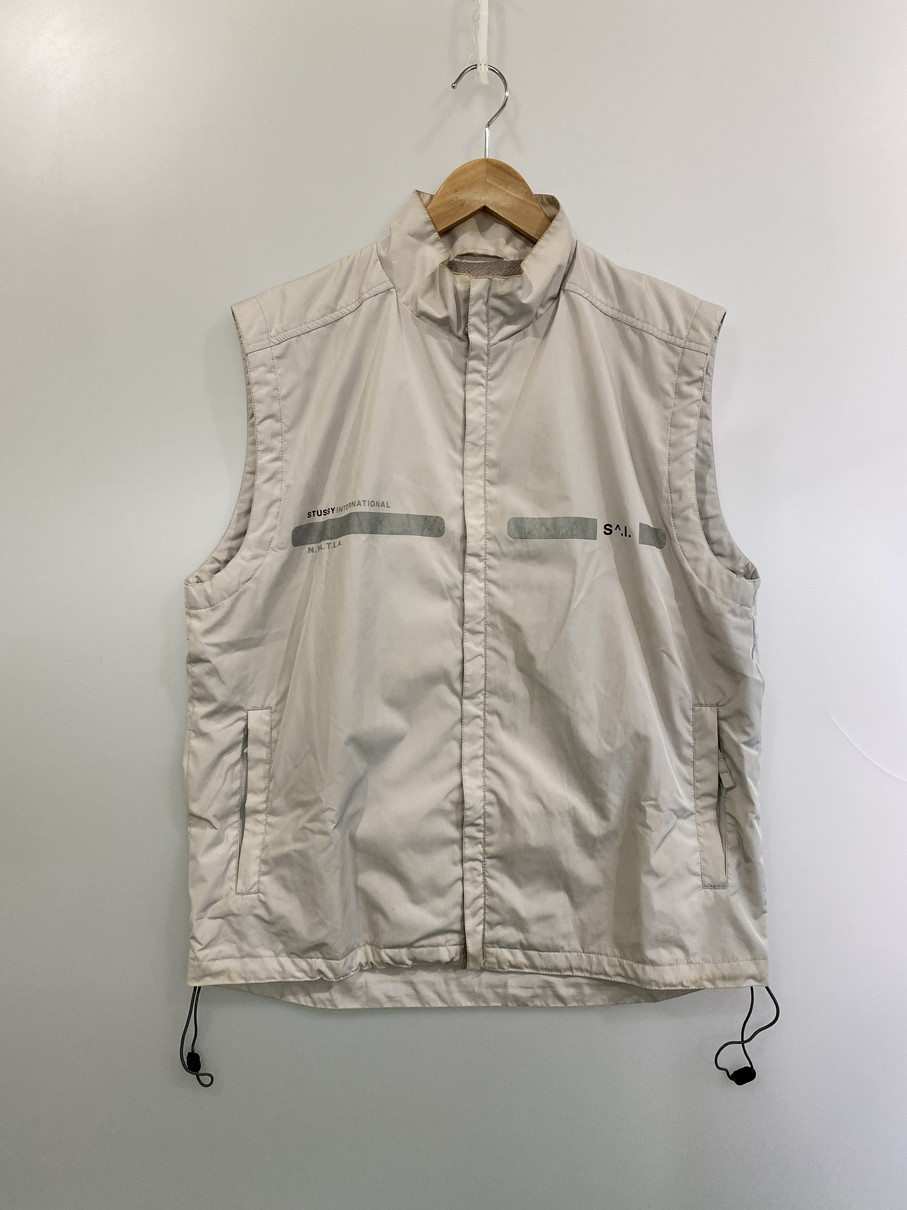 百貨店SALE 30%OFF~【現況乗り合い船品】【メンズ】  OLD STUSSY オールドステューシー 00S NYLON VEST ナイロンより良い 142-250830-ks-46-時間 未来永劫Net店