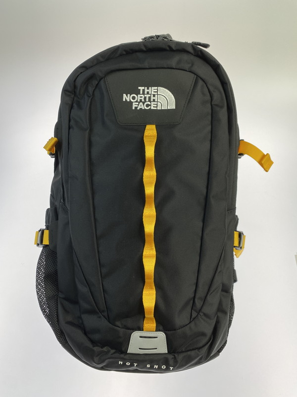 【中古美品】【メンズ】 THE NORTH FACE ザ・ノースフェイス NM72302 HOT SHOT BACKPACK うしろ側風呂敷き包み 背嚢 188-250906-AS-24-時間 色合い：黒いこと/黄み 生生世世Net店 バックパック・リュック-メンズバッグ-バッグ・小物・ブランド雑貨