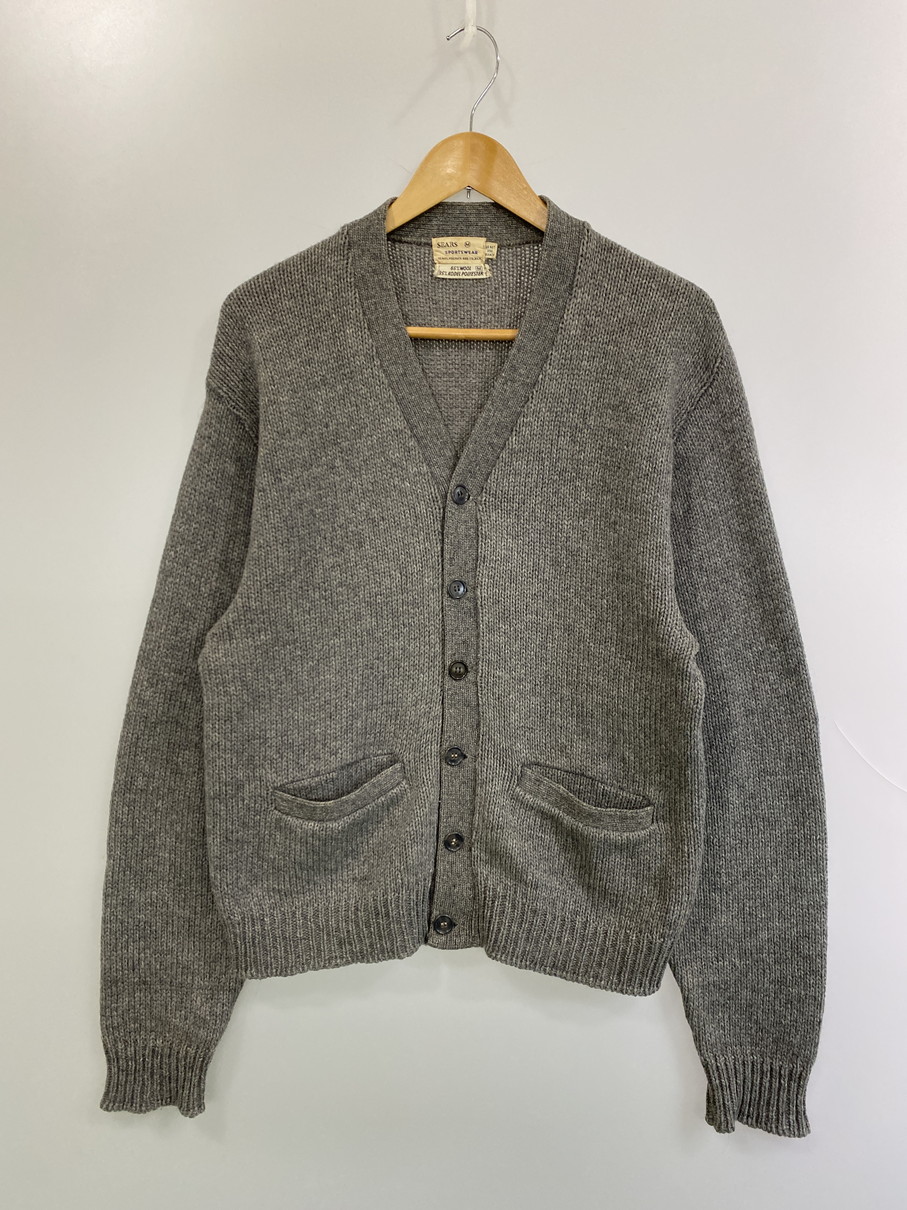 楽天市場】SEARS シアーズ 長袖 カーディガン Cardigan 70年代