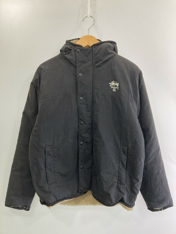 ♡希少品♡Stussy ファージャケット ブラック Mサイズ ♡希少品♡Stussy ファージャケット ブラック Mサイズ