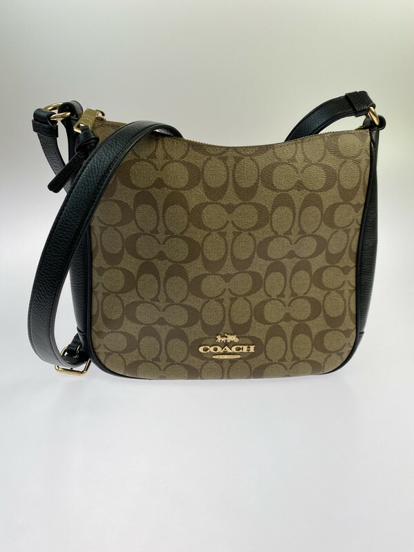 【中古品】【メンズ/レディース】 COACH コーチ職 C1649 書き判 エリー 整理保存用具 御徒面子 ショルダーバッグ 嚢 180-250921-AS-27-時間 生生世世Net店