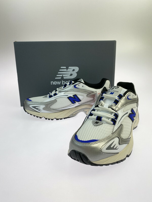 【未使用品】【メンズ】 NEW BALANCE ニューバランス ML725CI スニーカー 靴 ローカット 162-251007-kk-20-min カラー:WHITE/ROYAL/SILVER METALLIC 万代Net店