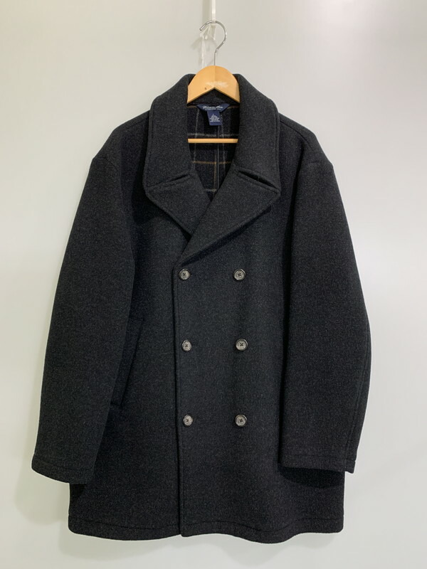 BROOKS BROTHERS 346 ブラックピーコート M 中古・古着通販】346 BROOKS BROTHERS (346 ブルックス