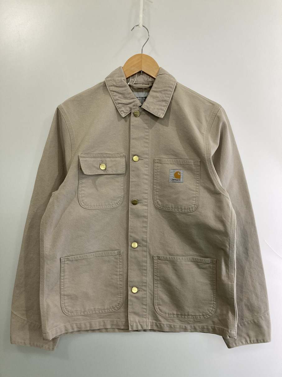 百貨店SALE 30%OFF~【中古品】【メンズ】  CARHARTT WIP 鉄道車両ハート形 ダブリューアイピー I034787-25S MICHIGAN COAT ミシガン湖厚地の外套 142-251012-ks-76-時間 大きさ：M 色つや：象牙色系 生生世世Net店
