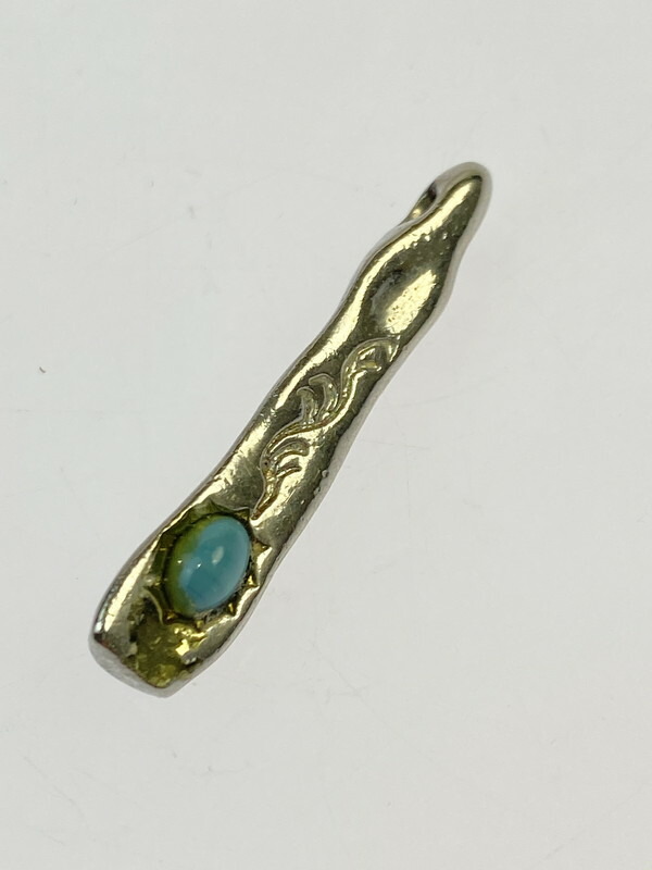 【中古品】【メンズ/レディース】 USED ユーズド ターコイズ ペンダントトップ メンズ レディース アクセサリー 191-251014-em-05-min カラー:シルバー 万代Net店