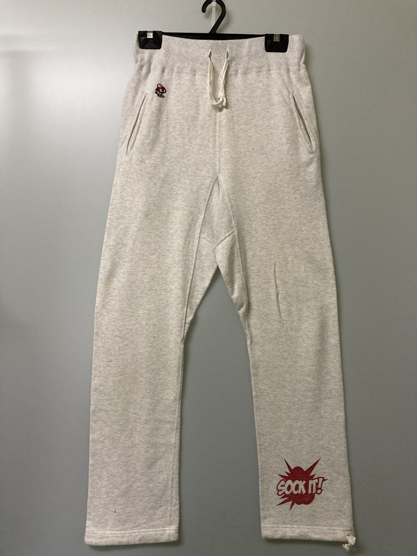 【中古品】【メンズ】 RUSSEL ATHLETIC ラッセルアスレティック 90S SWEATPANT アウェットパンツ ボトムス 157-251018-ks-37-min サイズ：M カラー：オフホワイト系 万代Net店