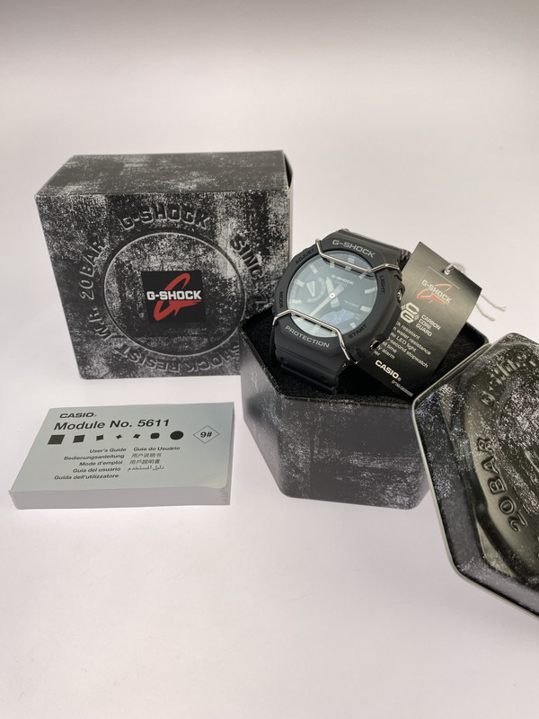 【中古美品】【メンズ】 G-SHOCK ジーショック GA-2100PTS-8AJF アナデジ クオーツ腕時計 196-251019-AS-35-min カラー：ブラック 万代Net店