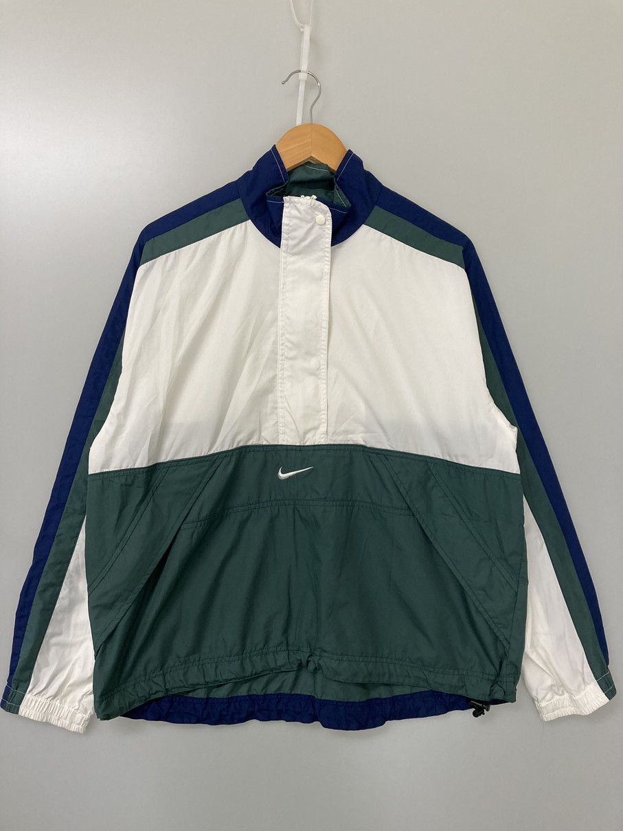 楽天市場】NIKE 90s HALF ZIP NYLON PULLOVER Size-L ナイキ ハーフ