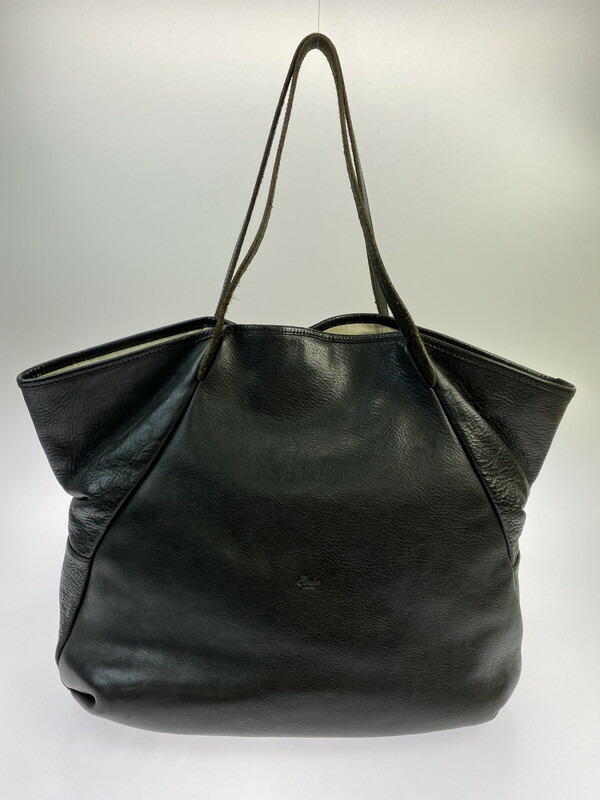【中古品】【メンズ/レディース】 ENSE アンサ LEATHER TOTE BAG L ENS206 レザー トートバッグ L カバン 188-251023-jt-12-min カラー：ブラック 万代Net店