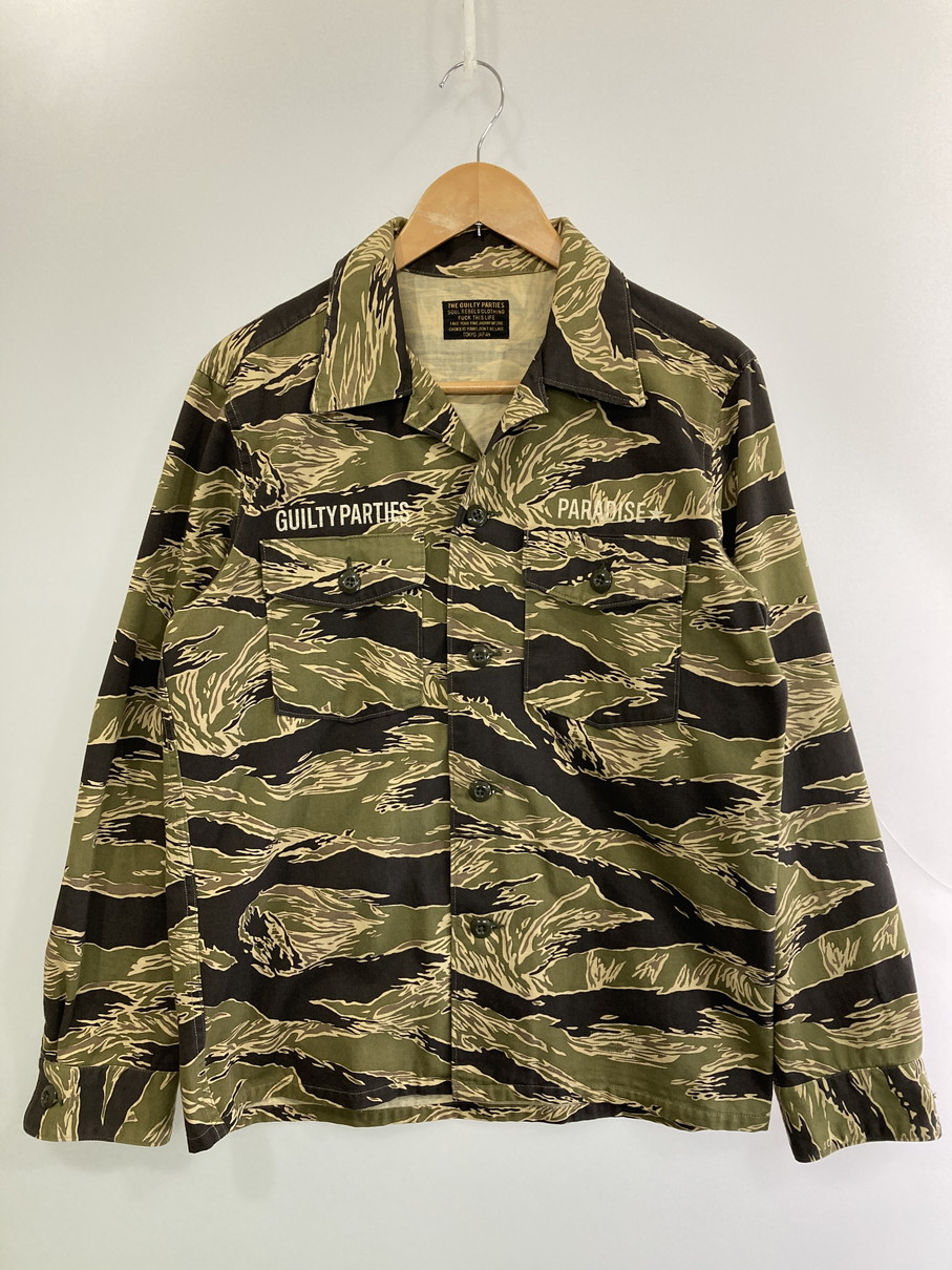 楽天市場】【中古】 WACKO MARIA (ワコマリア) TIGER CAMO ARMY SHIRT