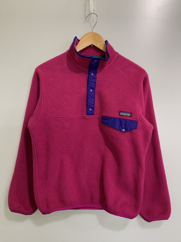 百貨店SALE 30%OFF~【中古品】【メンズ/レディース】 patagonia パタゴニア SNAP-T FLEECE PULLOVER 25530 隙間-T フリースプルオーバー ライトアウター 上衣 144-251027-kk-34-時間 大きさ：XS 色つや：サクラ色 生生世世Net店
