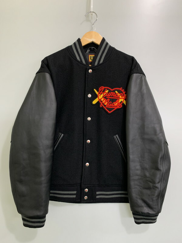 楽天市場】HUMAN MADE×KAWS 2021AW Varsity Jacket XX22JK004