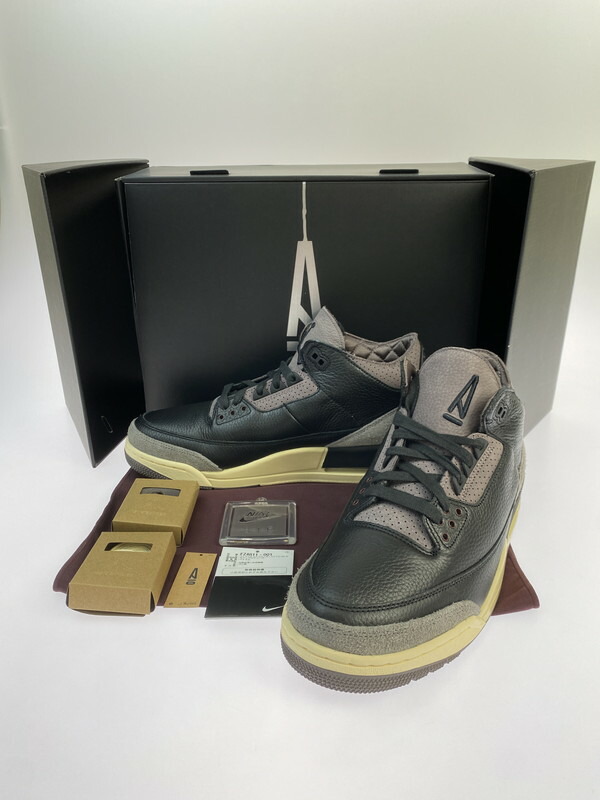 百貨店SALE 30%OFF~【中古美品】【メンズ】 NIKE ナイキ A MA MANIERE アママニエール WMNS AIR JORDAN 3 RETRO OG SP FZ4811-001 ウイメンズ エアージョーダン3 レトロ スニーカー 160-251030-jt-07-時間 大いさ：US 12.5 29.5糎 色合い：BLACK/FLAT PEWTE- 生生世世Net店
