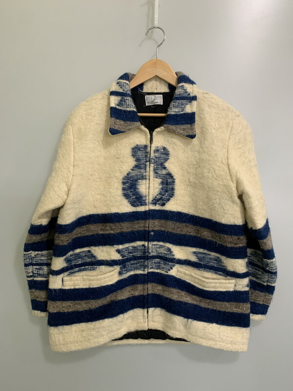 【中古品】【メンズ】  TELA テラ WOOL ZIP-UP JACKET 羊毛 ジップアップジャケット アウター 146-251106-kk-31-時間 大きさ：書きあらわす皆無 下記引き合い 色合い：象牙色 未来永劫Net店